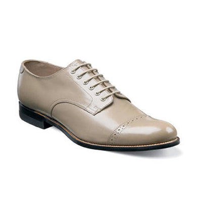 STACY ADAMS SHOE COMPANY F T TAUPE / 8.5 MADISON CAP TOE OXFORD /00012