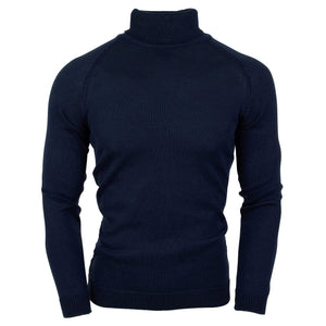 SUSLO COUTURE T PL NAVY / MED SUSLO Turtle Neck Sweater/9501