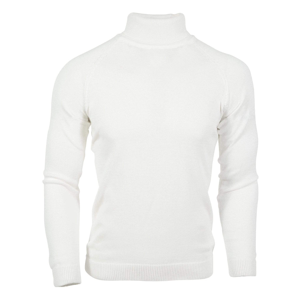 SUSLO COUTURE T PL WHITE / LARG SUSLO Turtle Neck Sweater/9501
