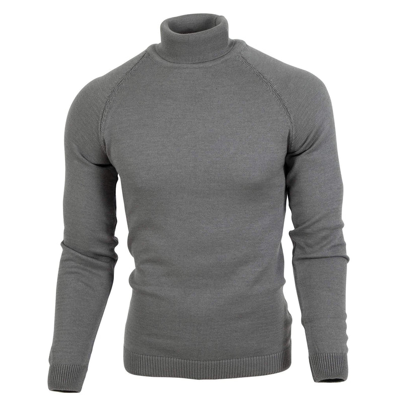 SUSLO COUTURE T PL GRAY / MED SUSLO Turtle Neck Sweater/9501