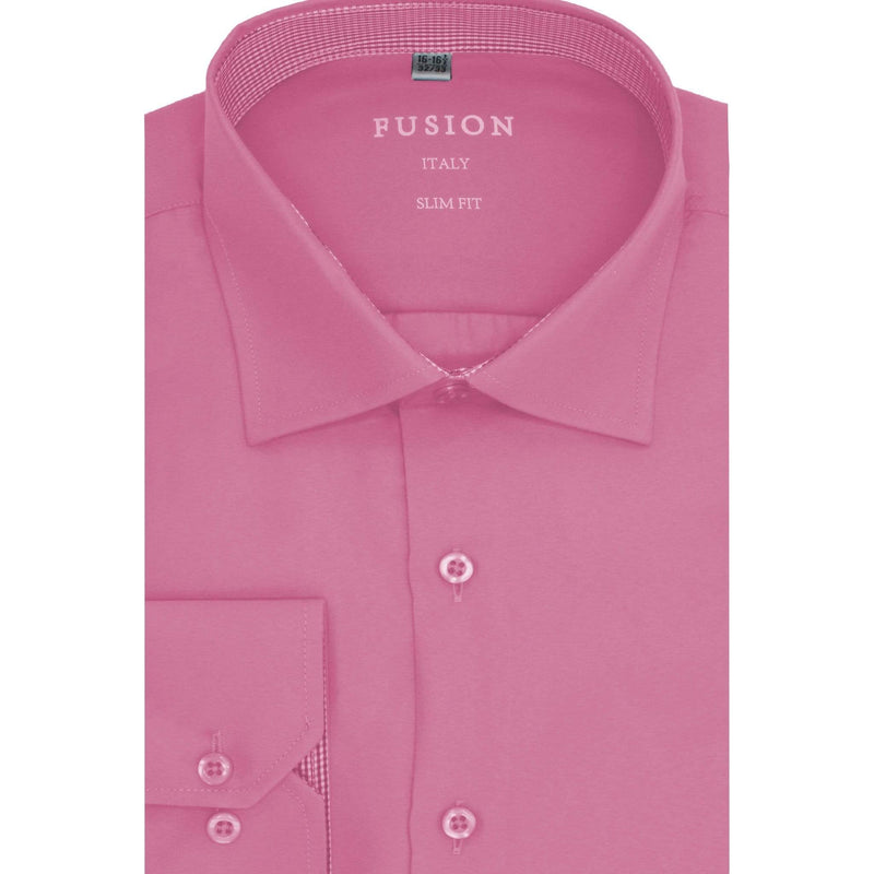 THE SUIT COMPANY S C PINK 4/5 / 16.5 FUSION DRESS SHIRTS