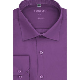 THE SUIT COMPANY S C PURP 4/5 / 16.5 FUSION DRESS SHIRTS