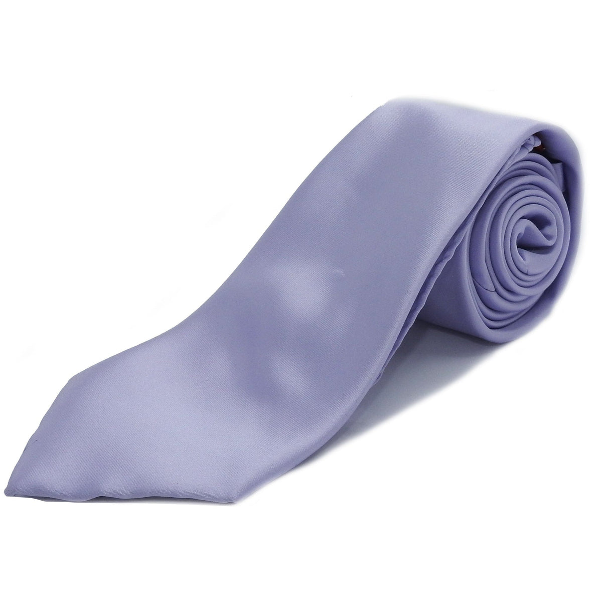 TIES SOLID TIES MAUVE  SOLID TIE/HANKIE SET