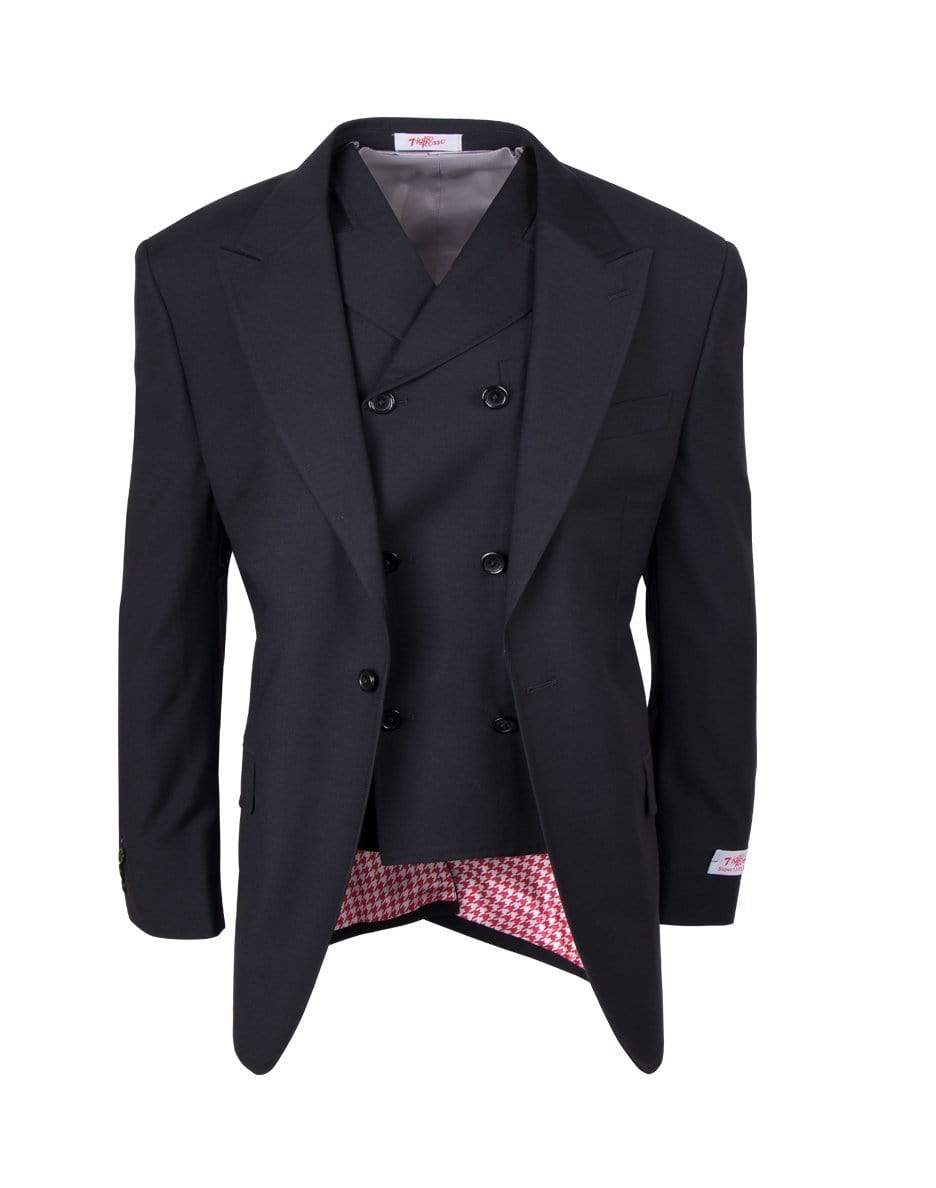 TIGLIO SANGIOVESE SAN GIOVESSE SUIT & VEST / BLACK