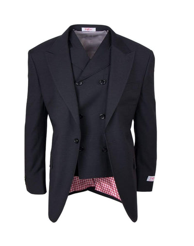 tiglio sangiovese san giovesse suit & vest / black