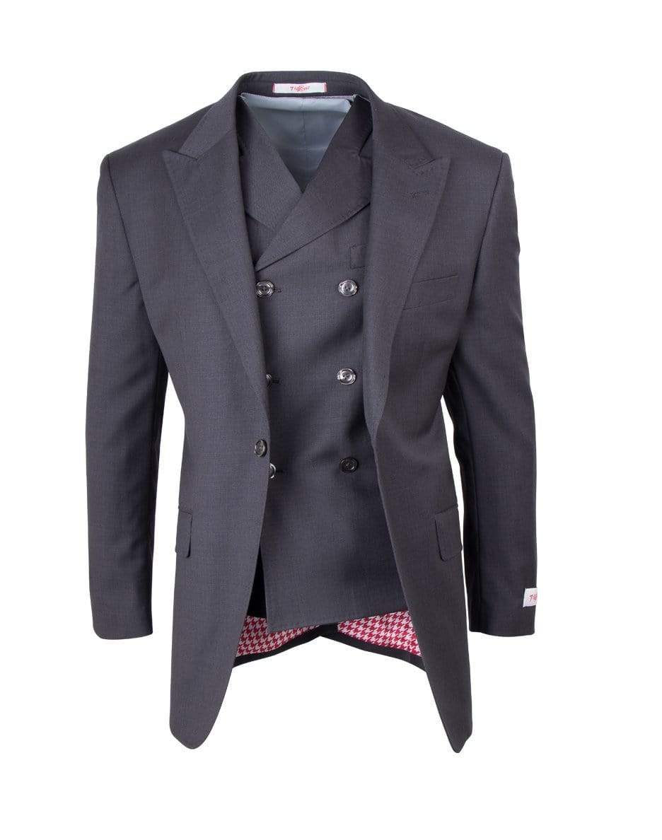 TIGLIO SANGIOVESE SAN GIOVESSE SUIT & VEST / GREY