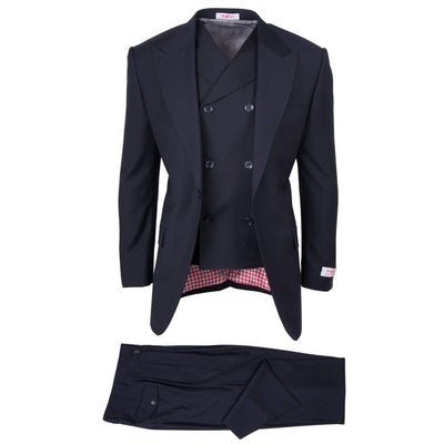 tiglio sangiovese san giovesse suit & vest / navy