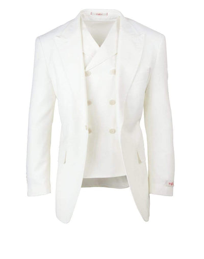 tiglio sangiovese san giovesse suit & vest / offwhite