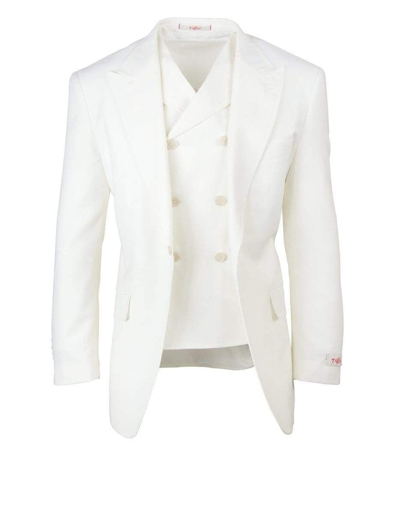 TIGLIO SANGIOVESE SAN GIOVESSE SUIT & VEST / OFFWHITE