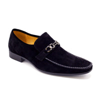 UV Signature Shoes F T BLACK / 8.5 UV SIGNATURE BLACK SLIP-ON LOAFER UV014